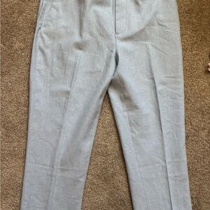 Elegant Banana Republic Men's Light Blue/Gray Dress Pants